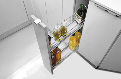 Выдвижная корзина Cargo IQ plus 150мм. серебро /нагрузка 15кг/