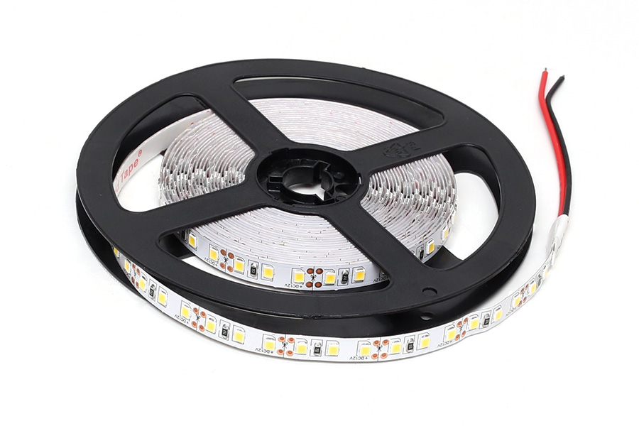 Лента светодиодная 5мм Sonnig smd2835 нейтральный белый свет,120LED/M, 4000K,DC12V,9,6W/М /бухта 5м/