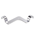 Полкодержатель для стекла и панели D=25 хром RIFF