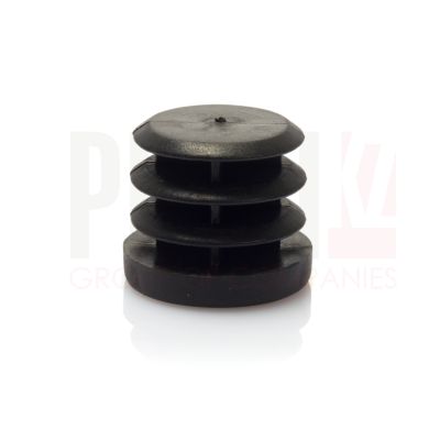 Заглушка опорная D=25 черная RIFF