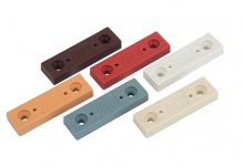 Подпятник пластиковый белый