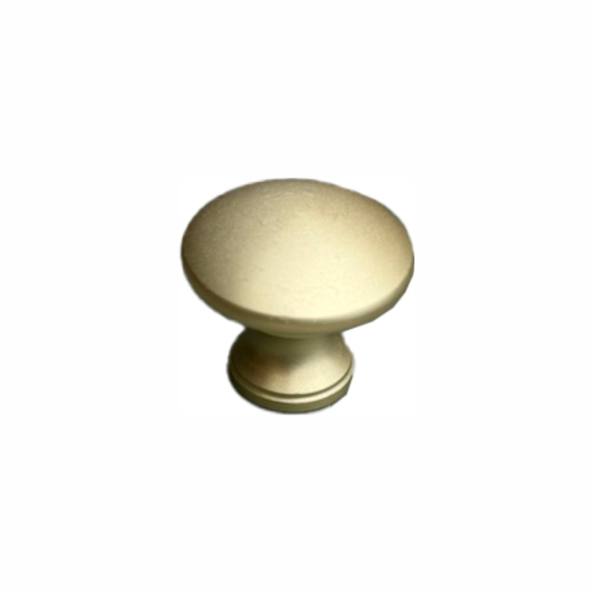 Ручка-кнопка 612-30, шлиф. золото