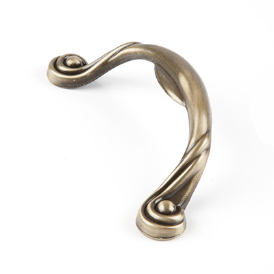 Ручка-скоба 387-096, античная бронза