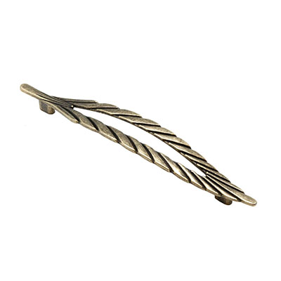 Ручка-скоба 403-096, оксидированная бронза