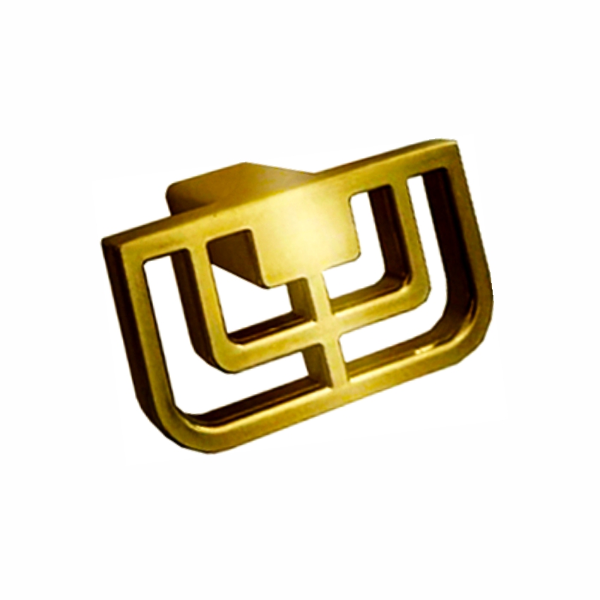 Ручка-кнопка 580, латунь