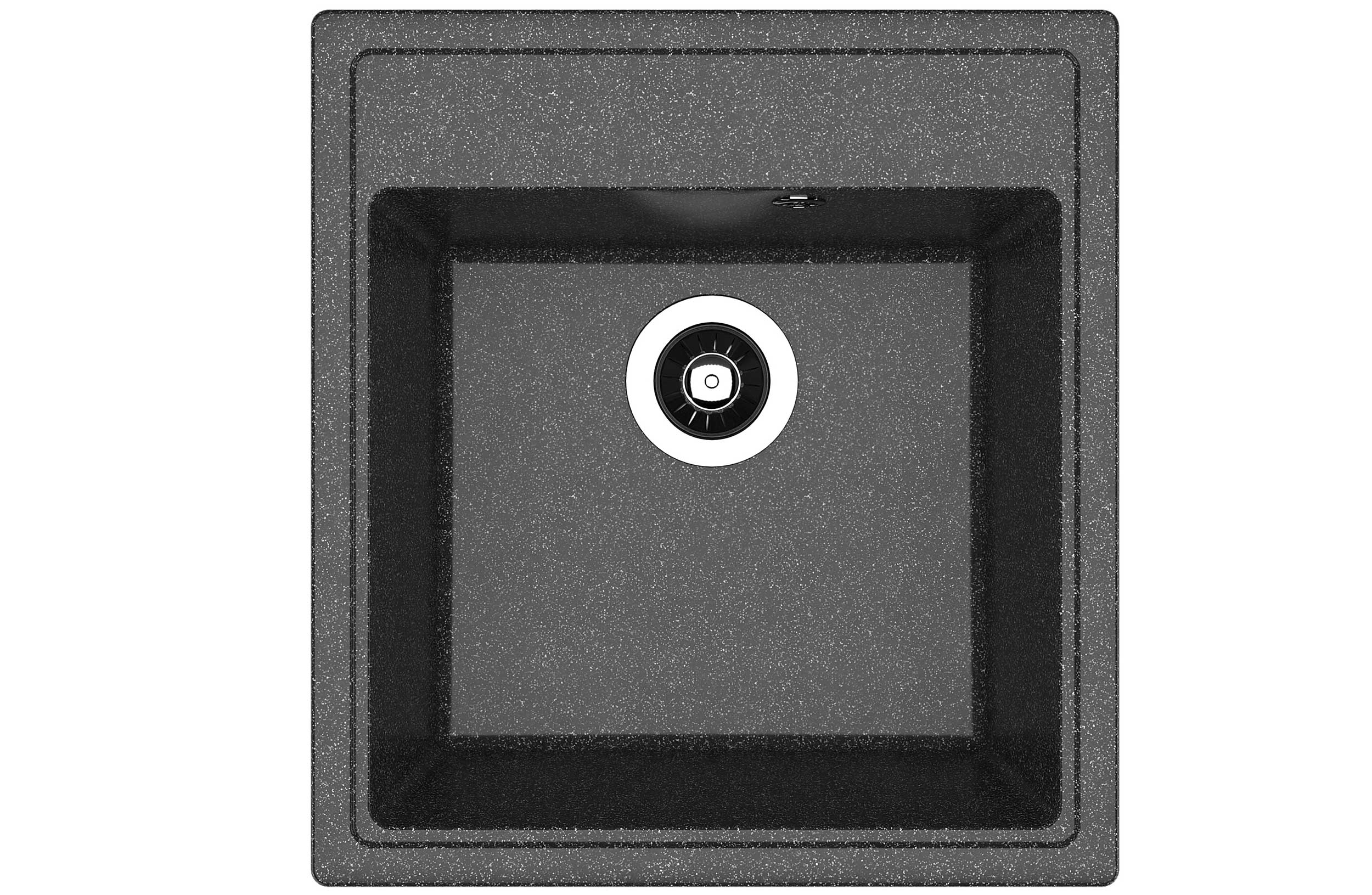 Мойка "Ника" 470*510*217мм черный