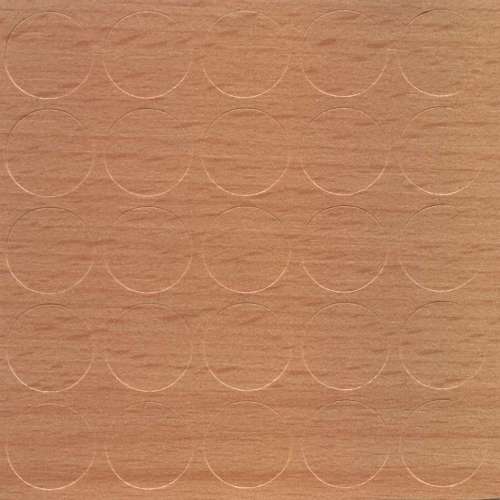 Заглушка самоклеящаяся D=10мм бук бавария стандарт