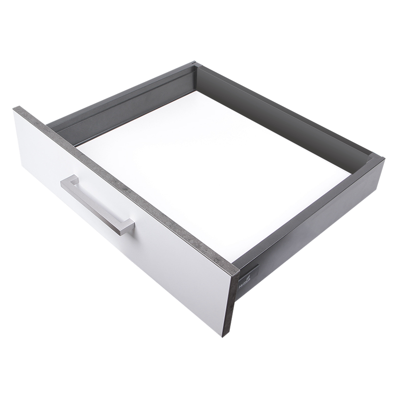 Металобокс H= 90*450*14мм серый