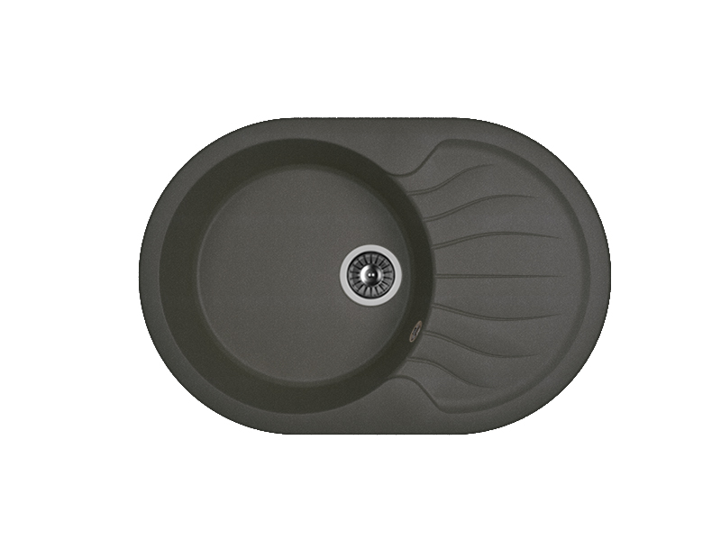 Мойка "Берта" 760*510*217мм графит