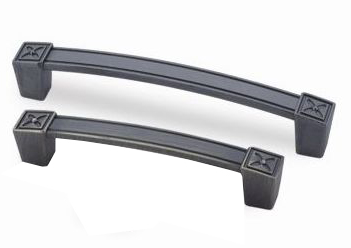 Ручка-скоба 417-096, латунь матовая RIFF