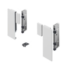 Комплект соединителей для передней панели внутр. ящика Inlay H=187,белый