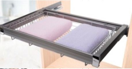 Корзина гардеробная выдвижная для белья D480*W560*H125 RIFF