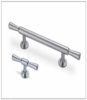 Ручка-кнопка 544, жемчужно-серый RIFF