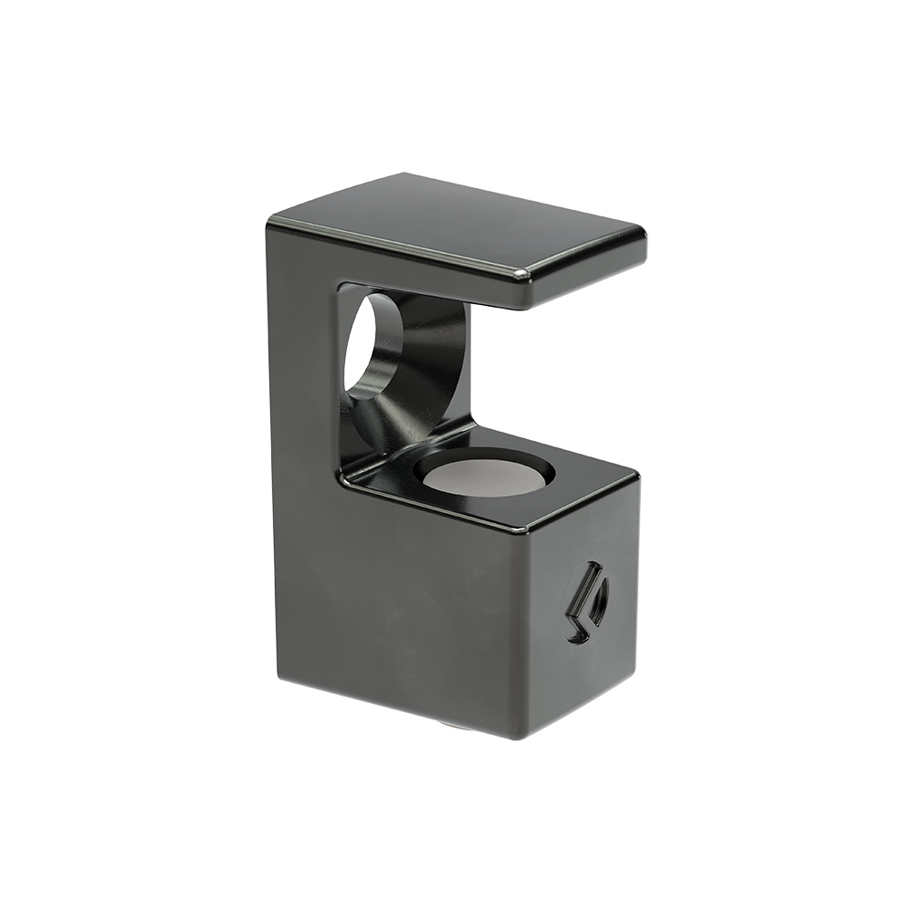 Стеклодержатель H=5-6мм, черный никель