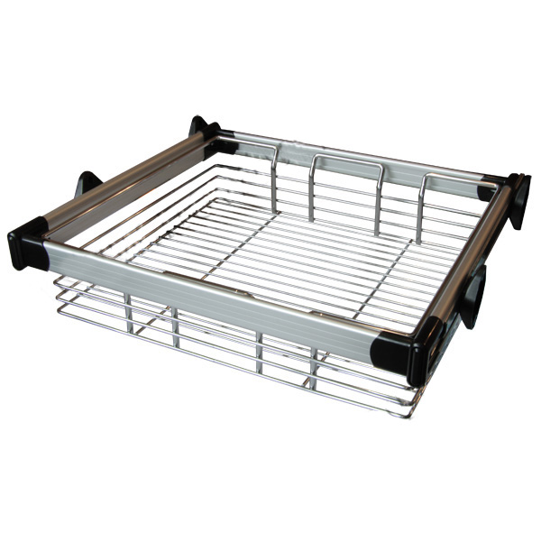 Корзина гардеробная для белья 300*250*590 черная