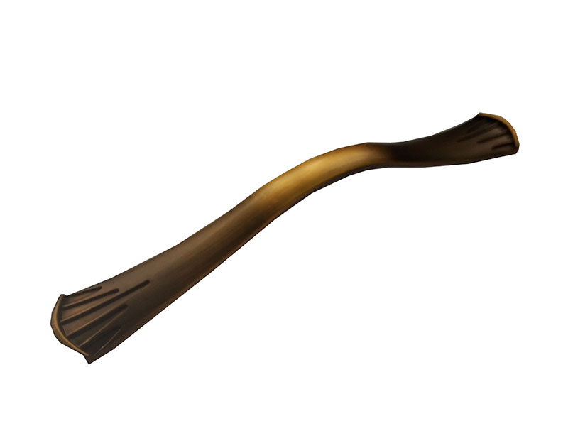 Ручка-скоба 294-096, латунь патина глянец