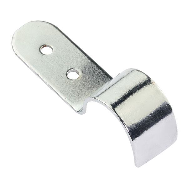 Держатель горизонтальной панели D=25 хром RIFF