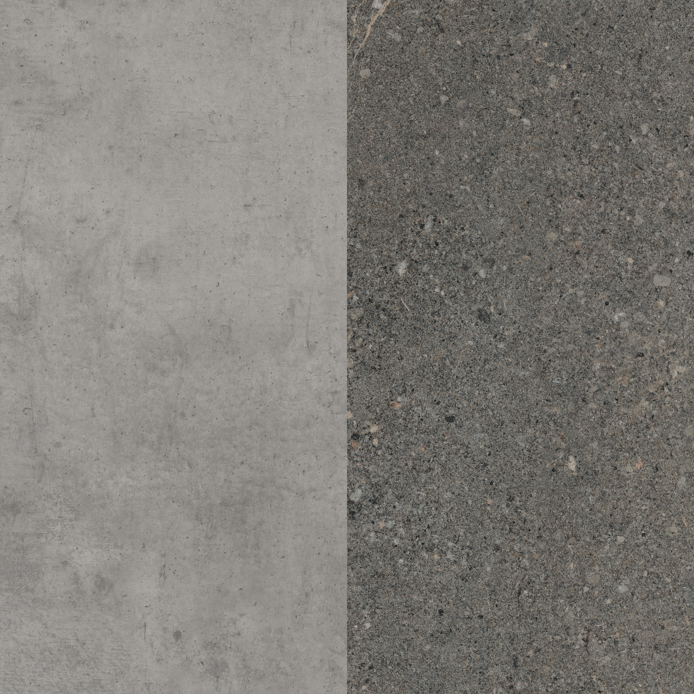 Стеновая панель для кухни 4100*640*8мм Бетон Чикаго светло-серый/Гранит кашиа серый