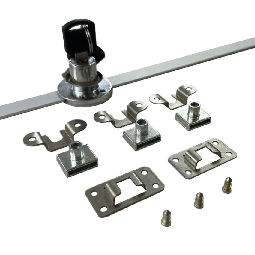 Замок для 3-х ящиков центральный 288*600