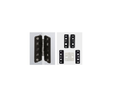 Петля клипсовая средняя для складных дверей, угол открывания 180° для системы Wing 77