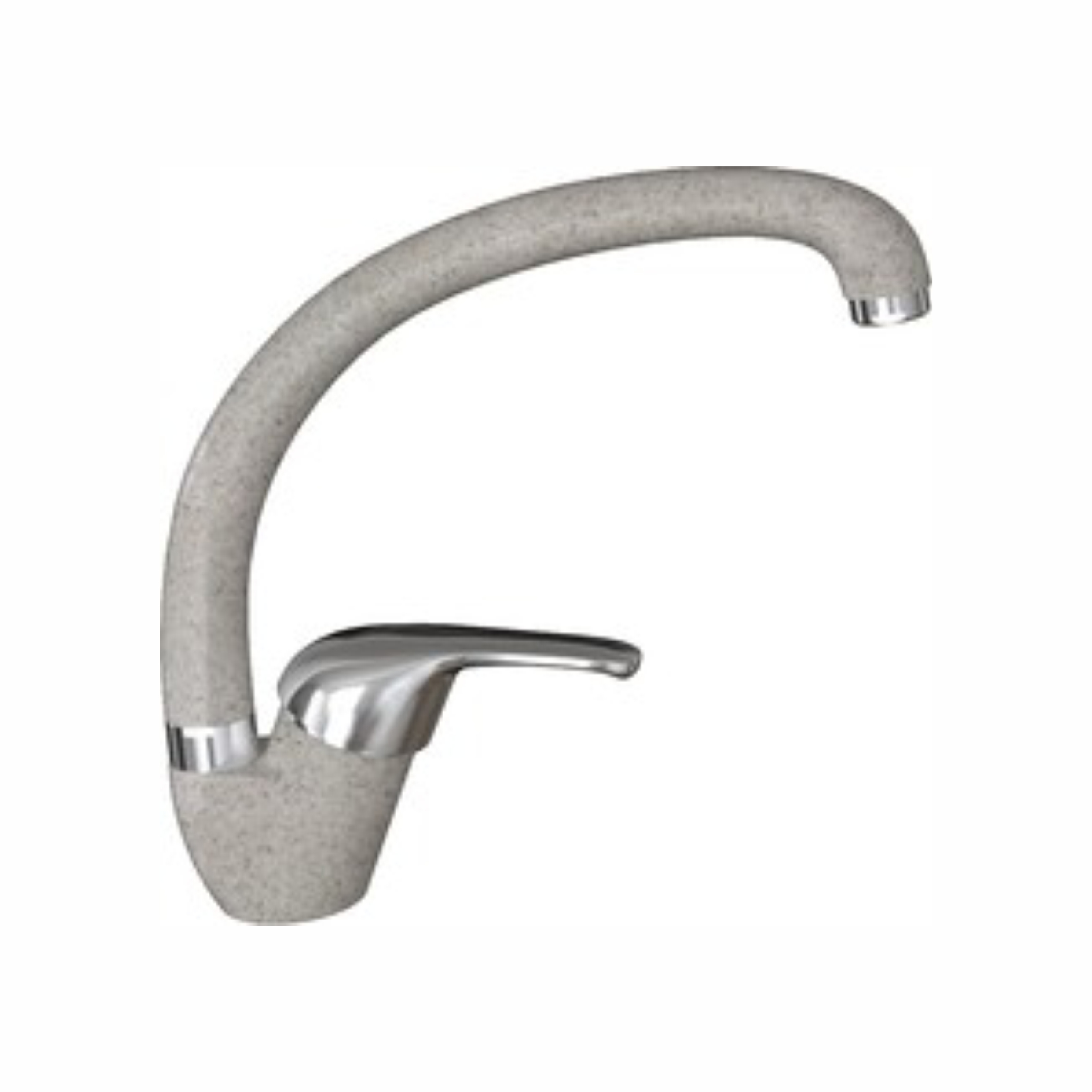 Смеситель для кухни Рондо, серый