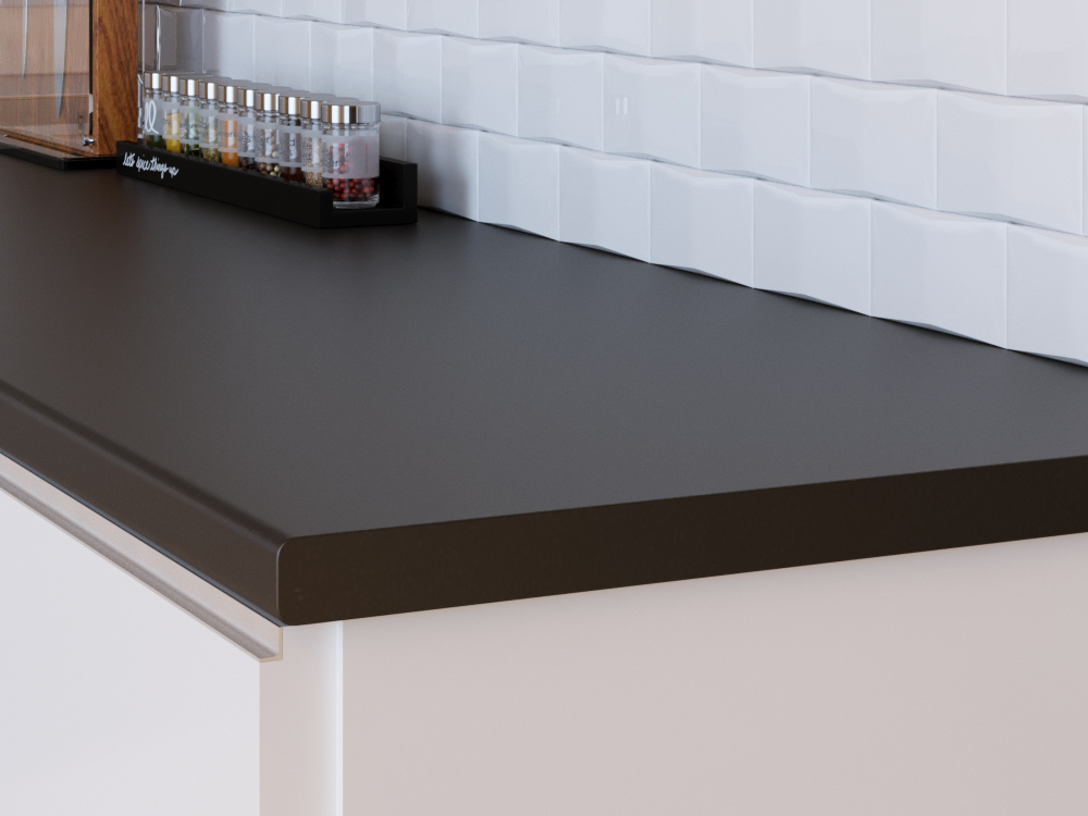 Столешница  4100*600*40 Черный