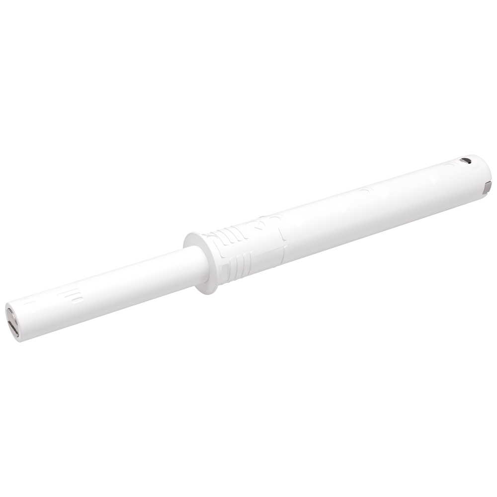 Толкатель врезной длинный 37мм, белый