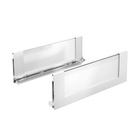 Комплект боковин ящика Inlay с заглушками 500*187 белый, правая