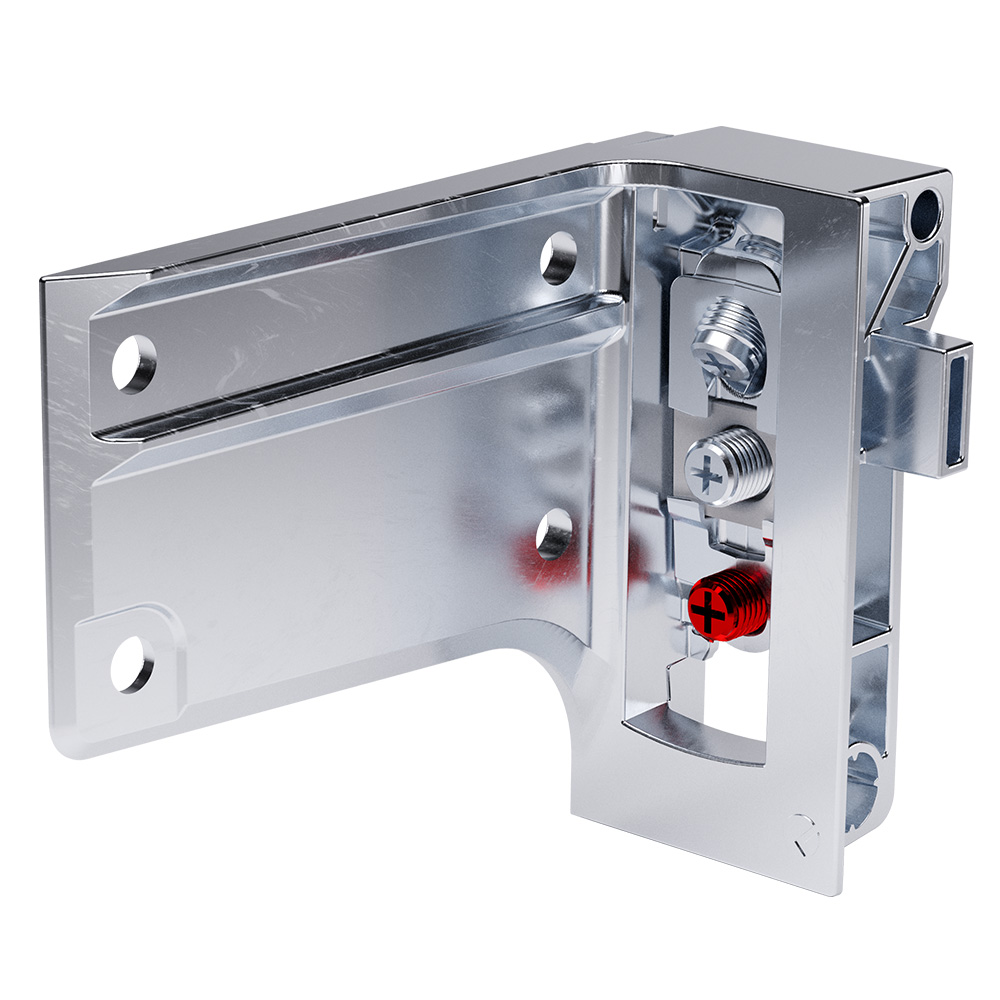 Подвес для нижней базы под саморез, левый