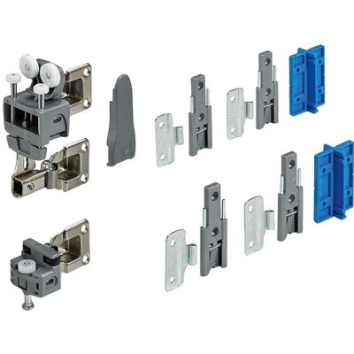 Комплект для 1 двери с 2мя створками WingLine левый