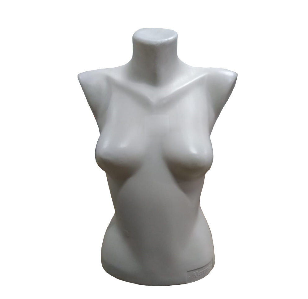 Манекен торс женский белый