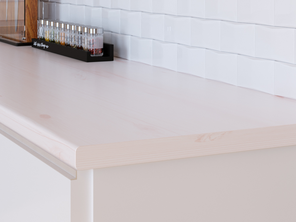 Столешница  4100*600*40 Бискайская сосна