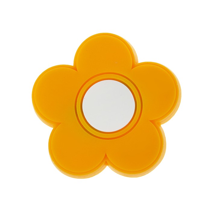 Ручка-кнопка 497, цветок пятилистник желтый RIFF