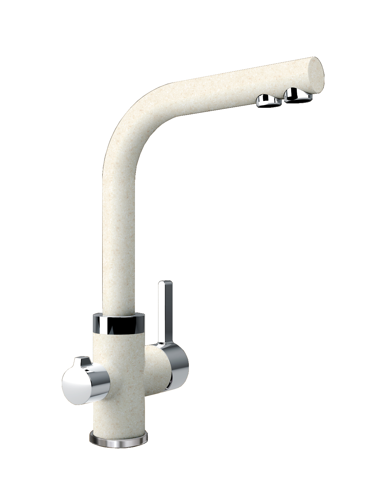 Смеситель для кухни Акцент, латте