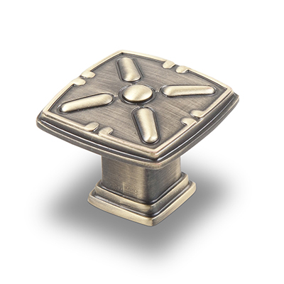 Ручка-кнопка 378, античная бронза