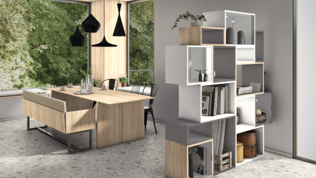 Столешница  4100*600*38 Дуб бардолино натуральный