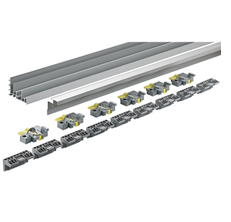 Комплект профилей TopLine XL strong/STB19,0, L4000 мм, алюминий анодированный