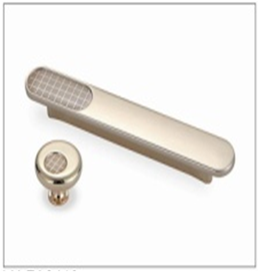 Ручка-кнопка 508, шлиф. золото RIFF