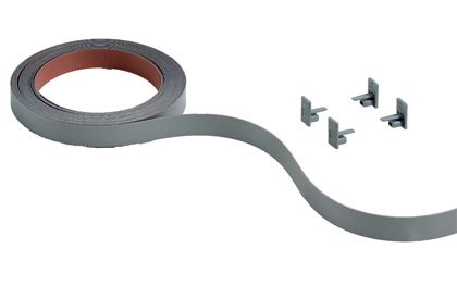 Профиль декоративны гибкий, L2500, H16, под приклеивание, белый