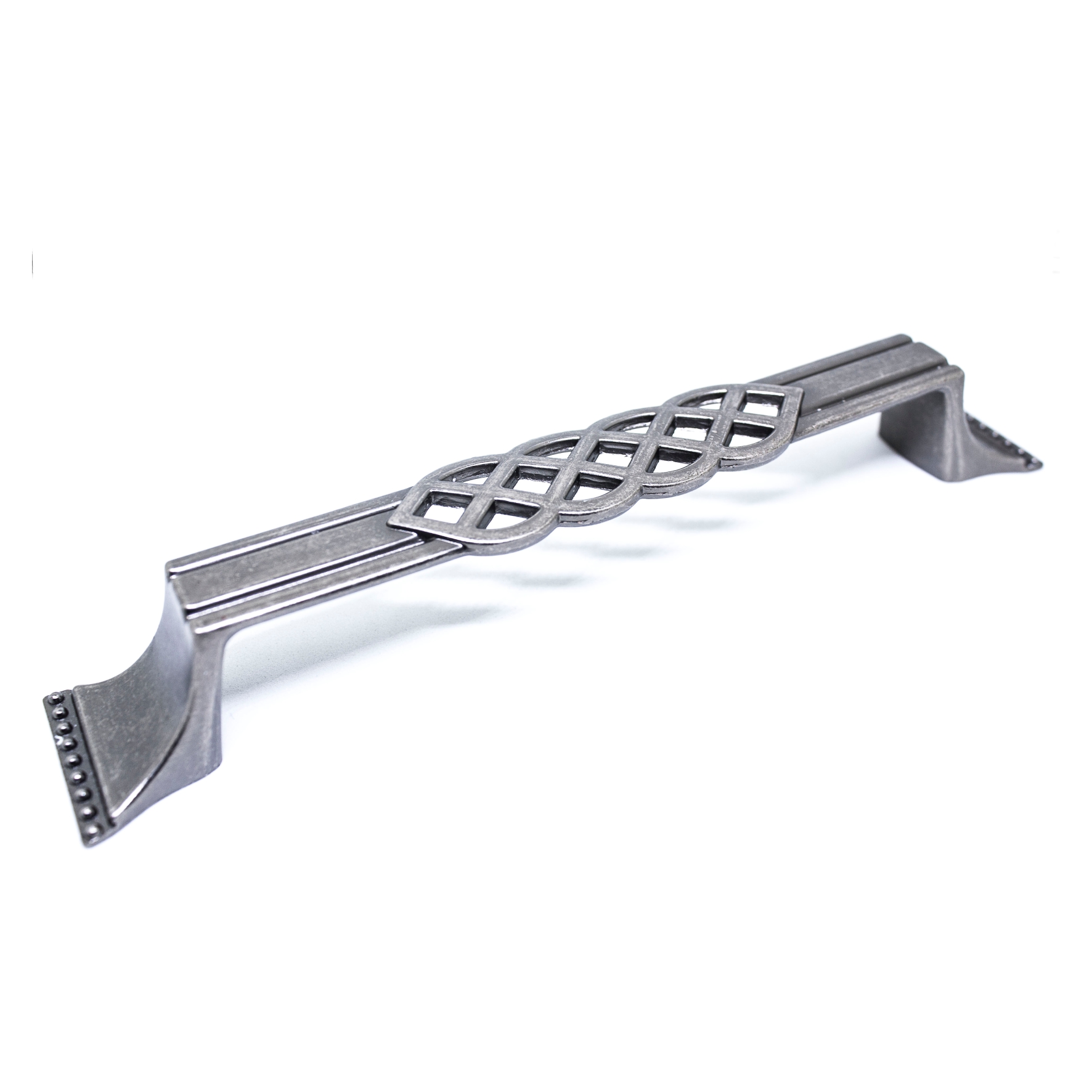 Ручка-скоба 333-128, старое серебро RIFF