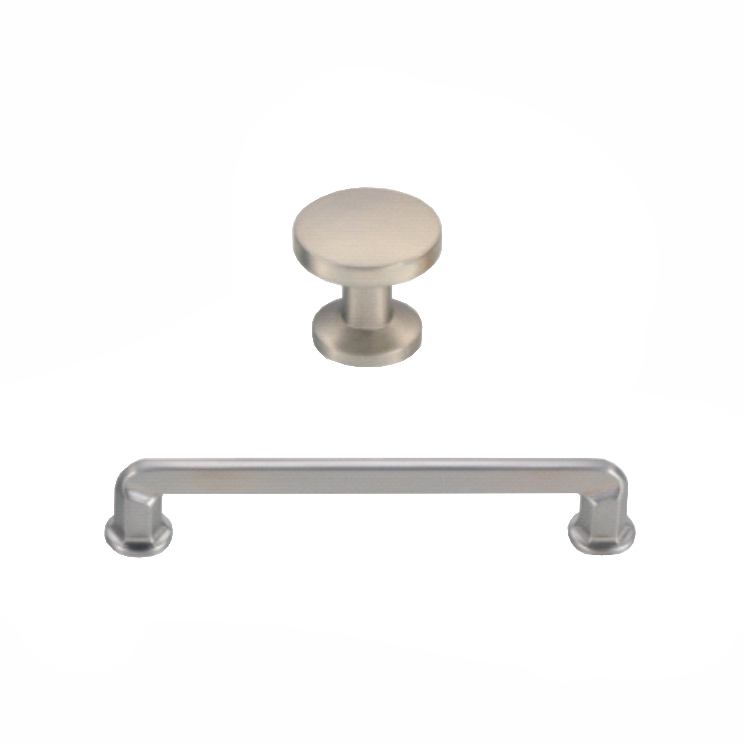 Ручка-скоба 521-192, матовый атласный никель