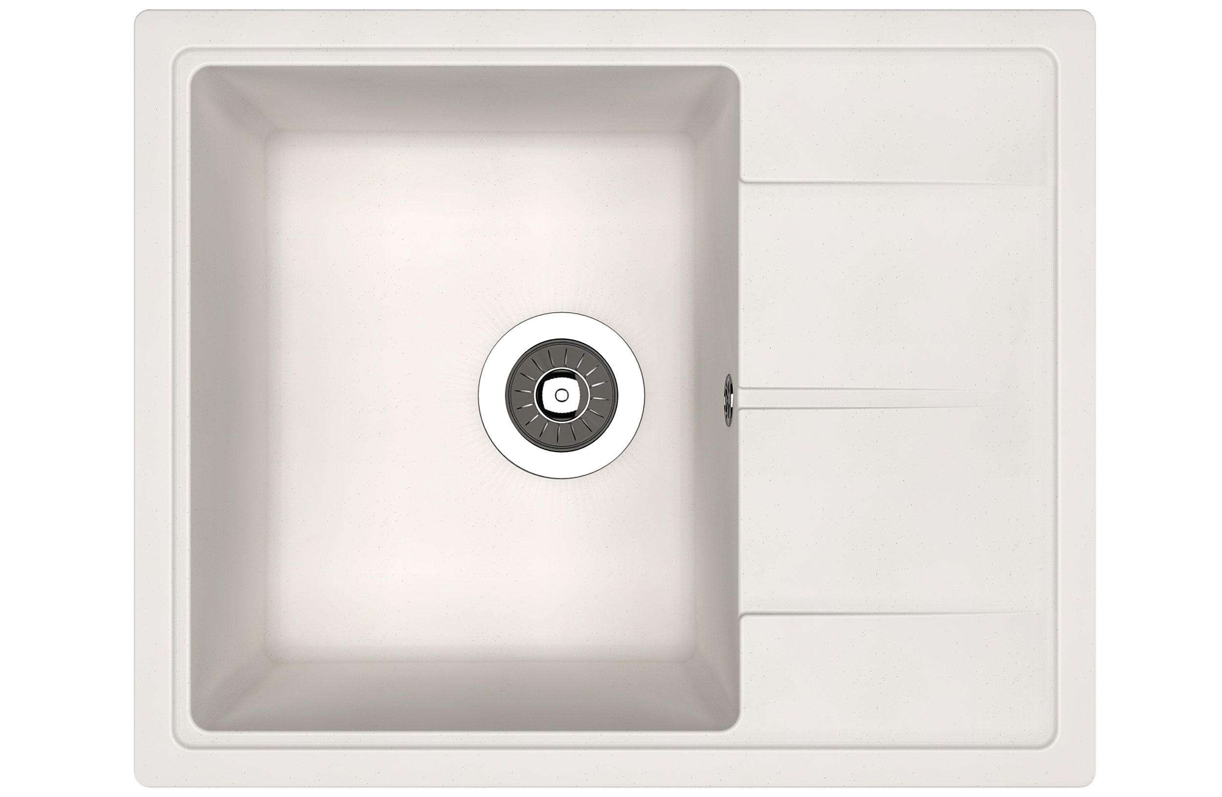 Мойка "Ника" 580*510*217мм белый