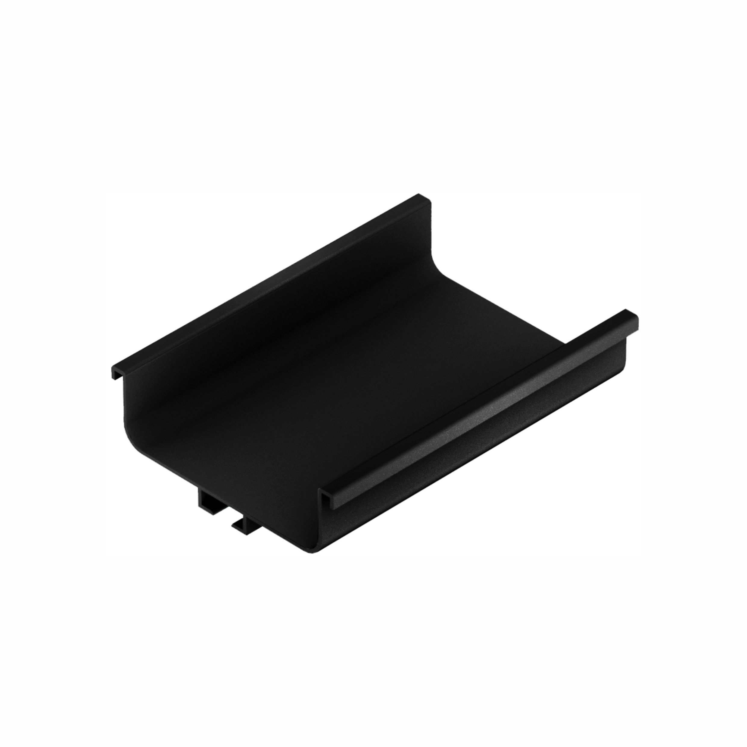 Профиль С-образный L=3000 черный