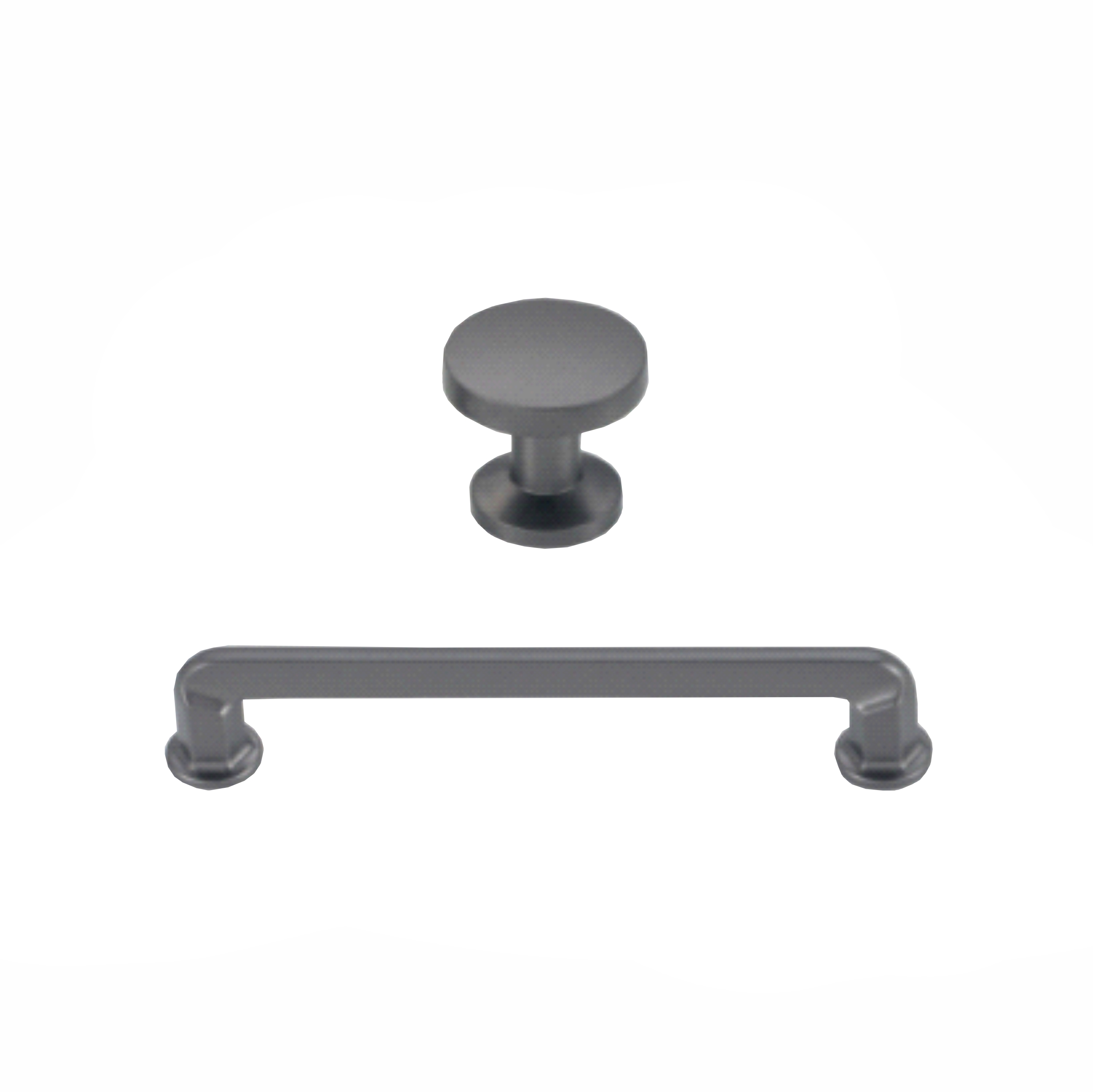 Ручка-кнопка 521, жемчужно-серый