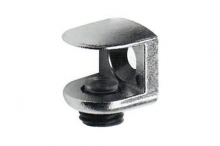 Полкодержатель для стекла с фиксирующим винтом под шуруп