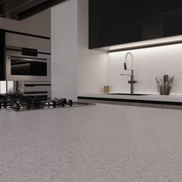 Столешница  3050*600*26 Семолина серая