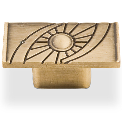 Ручка-кнопка 364-016, античная бронза