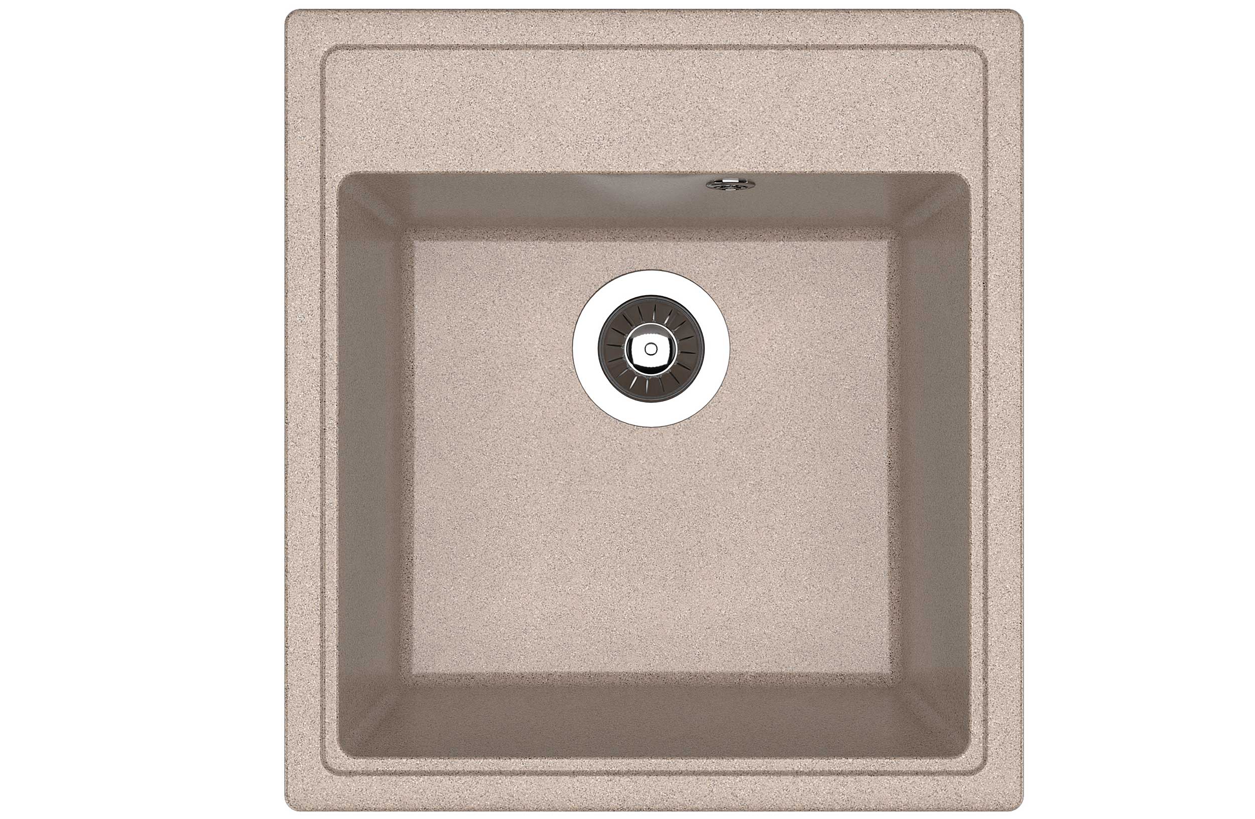 Мойка "Ника" 470*510*217мм терра