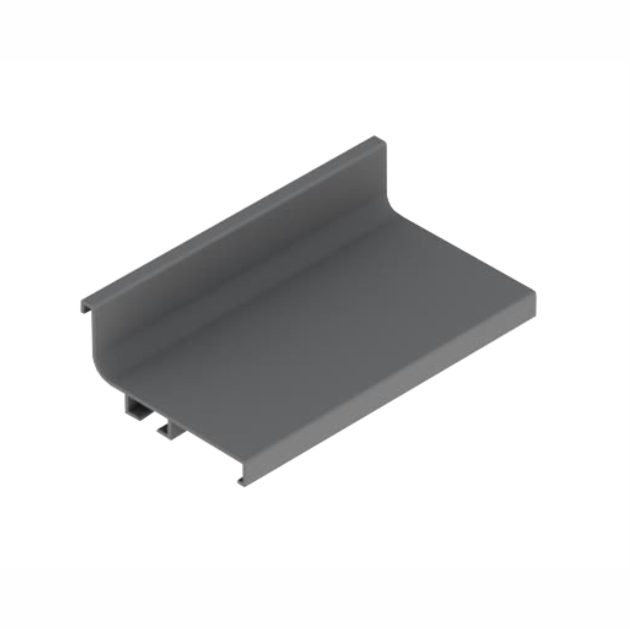 Профиль Г-образный L=4050 алюминий