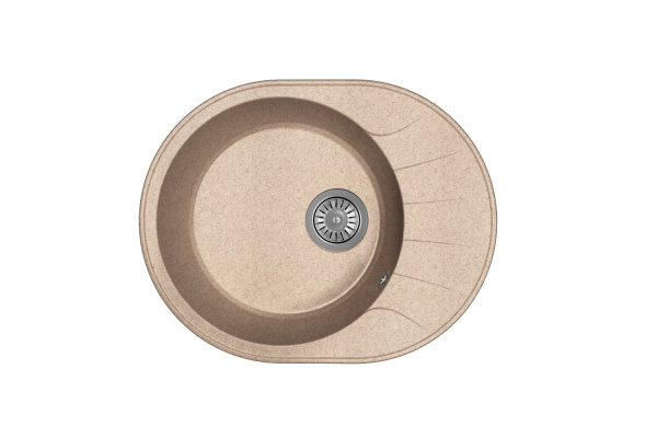 Мойка "Виола" 580*460*180мм терра, б/сифона